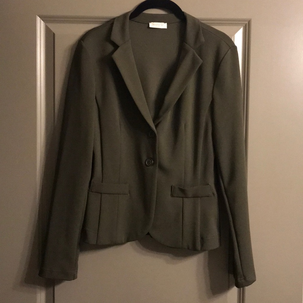 Olive Green Blazer